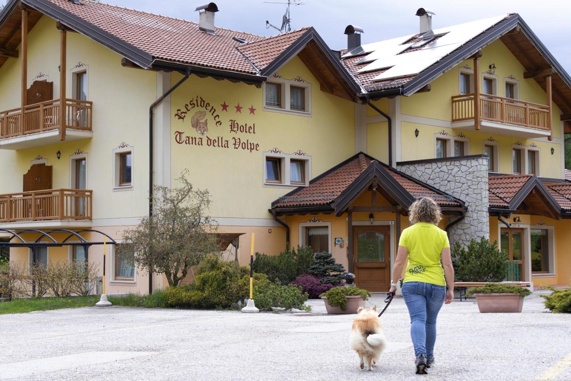 Aparthotel Tana Della Volpe Lavarone Exterior foto
